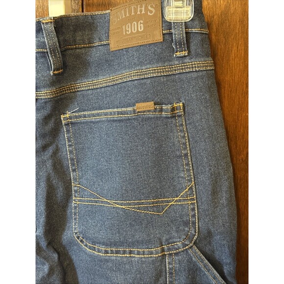 Smith's Workwear - Stretch Carpenter Jeans - Relaxed Fit - Men's Size 34x32 - Picture 3 of 5